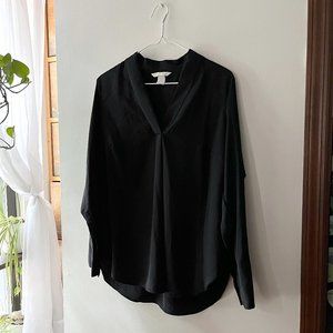 H&M Black Women's Long Sleeved Blouse